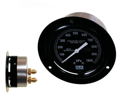 Locomotive Industrial Pressure Gauges